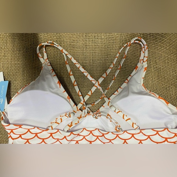 Cupshe Geo Print Scoop Neck One Piece Swimsuit, Size 2X, Adjustable Straps - Picture 8 of 11